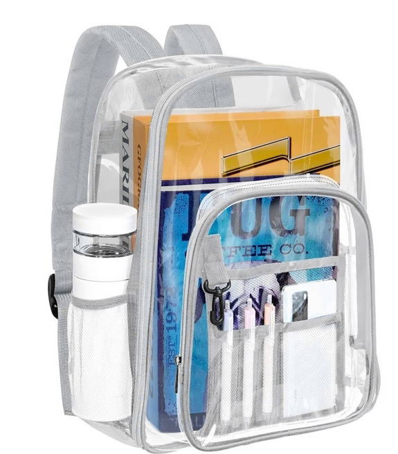 Chalesta Heavy Duty Clear Backpacks Large Capacity PVC Transparent Wat My Store